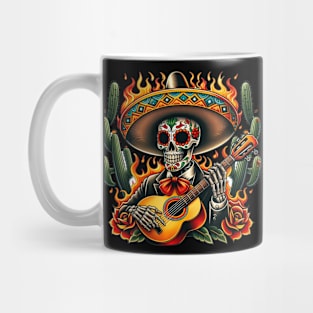 Mariachi skull Mug